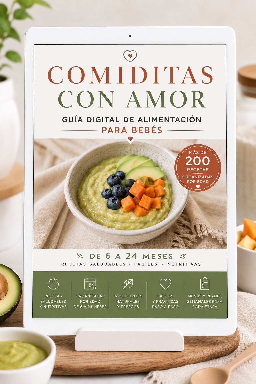 La Biblia de las Recetas para Bebés